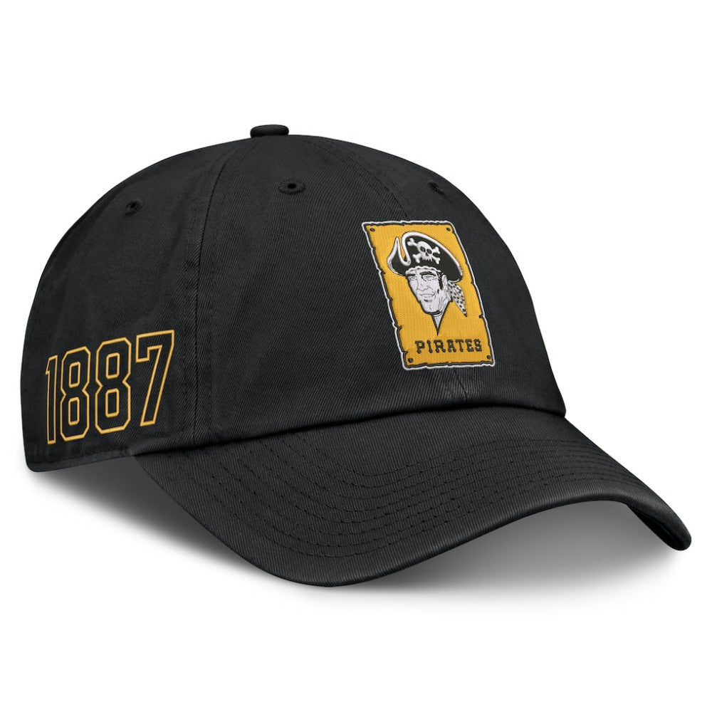 Pittsburgh Pirates Nike Cooperstown Club Adjustable Hat - Black Hats