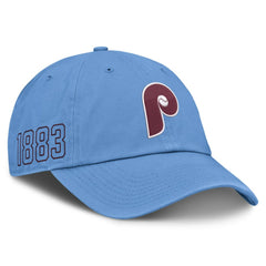 Philadelphia Phillies Nike Cooperstown Club Adjustable Hat - Light Blue Hats