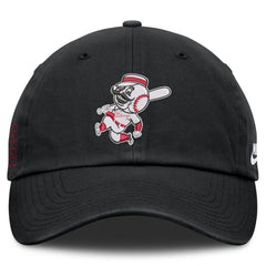 Cincinnati Reds Nike Cooperstown Club Adjustable Hat - Black Hats