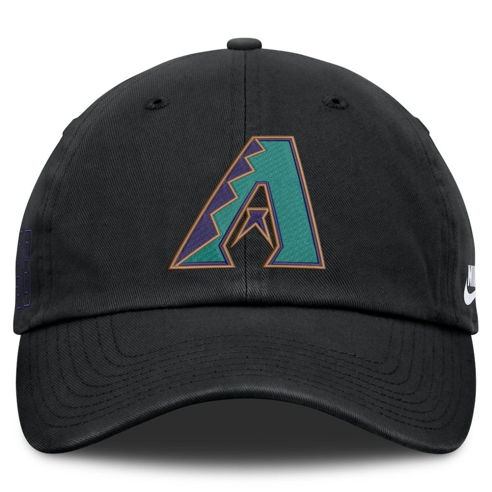 Arizona Diamondbacks Nike Cooperstown Club Adjustable Hat - Black Hats