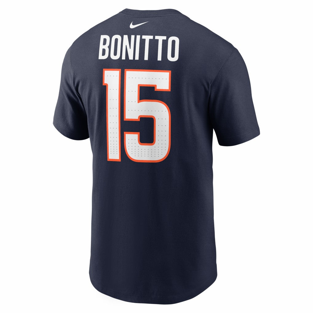 Nik Bonitto Denver Broncos Player Name & Number T-Shirt - Navy T-shirts