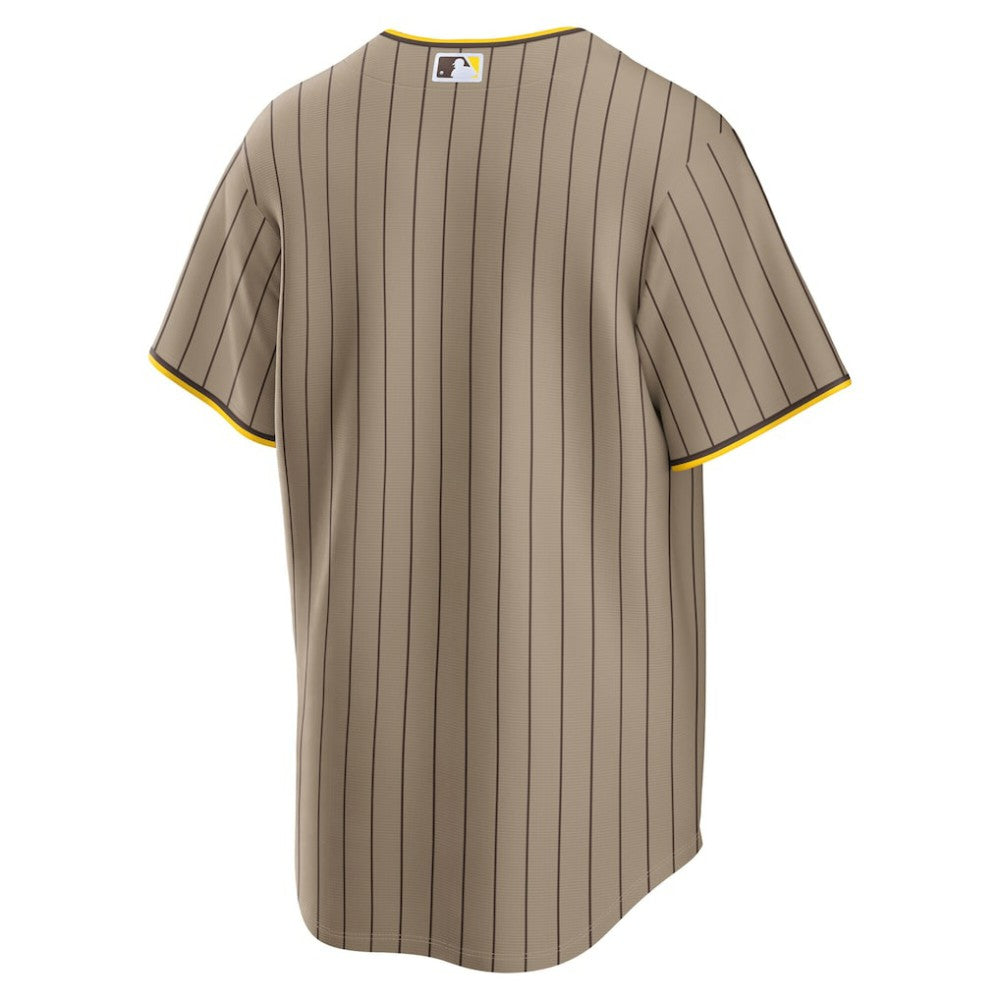 San Diego Padres Nike Alternate Replica Jersey - Sand Jerseys