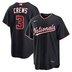 Dylan Crews Washington Nationals Nike Alternate Replica Jersey - Navy Jerseys