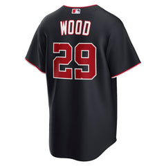 James Wood Washington Nationals Nike Alternate Replica Jersey - Navy Jerseys