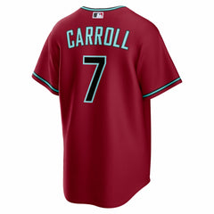 Corbin Carroll Arizona Diamondbacks Nike Alternate 2 Replica Jersey - Crimson Jerseys