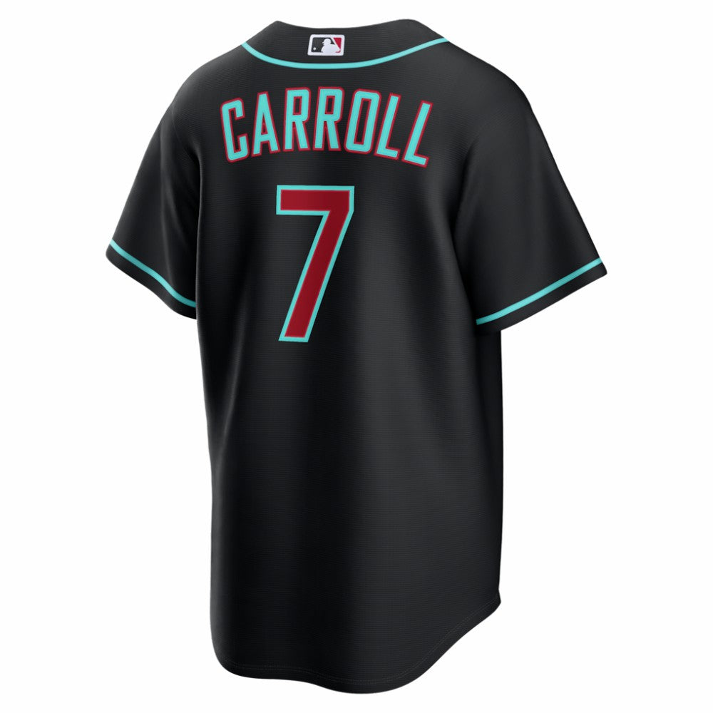 Corbin Carroll Arizona Diamondbacks Nike Alternate Replica Jersey - Black Jerseys