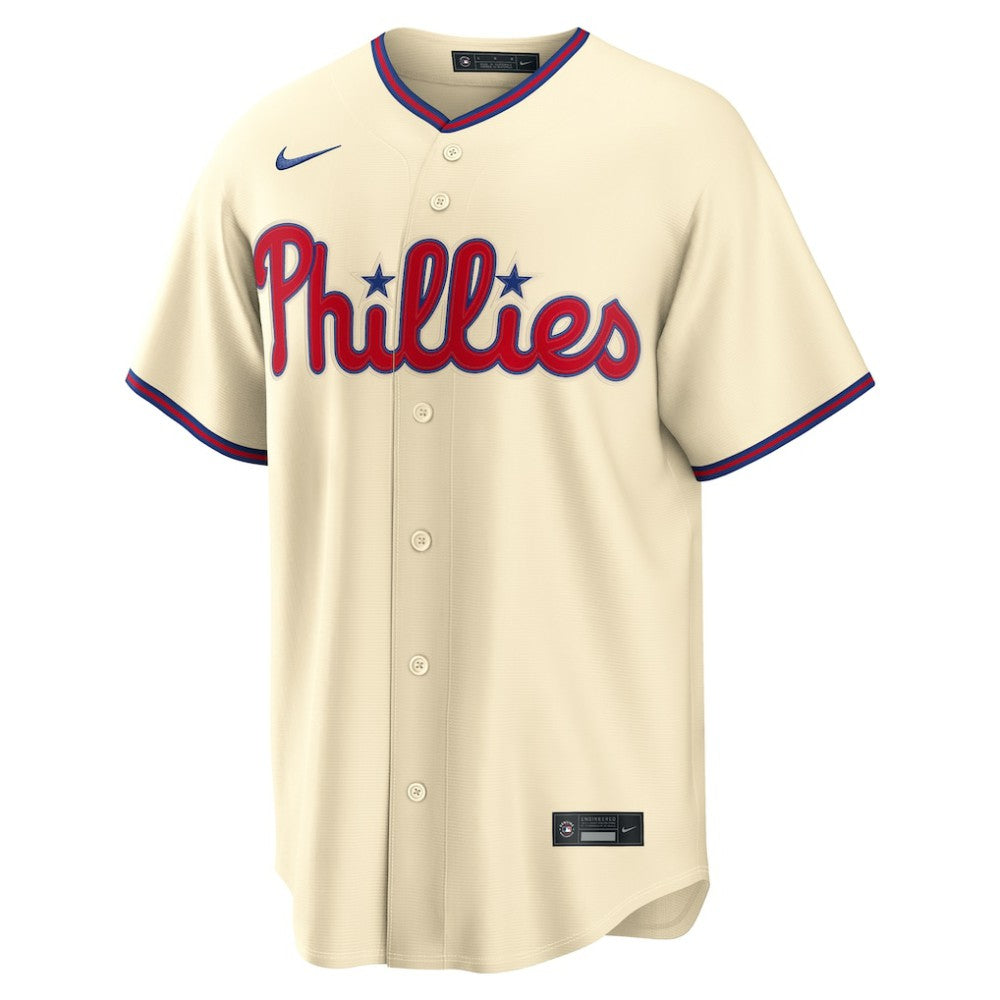 Bryce Harper Philadelphia Phillies Nike Alternate Replica Jersey - Cream Jerseys