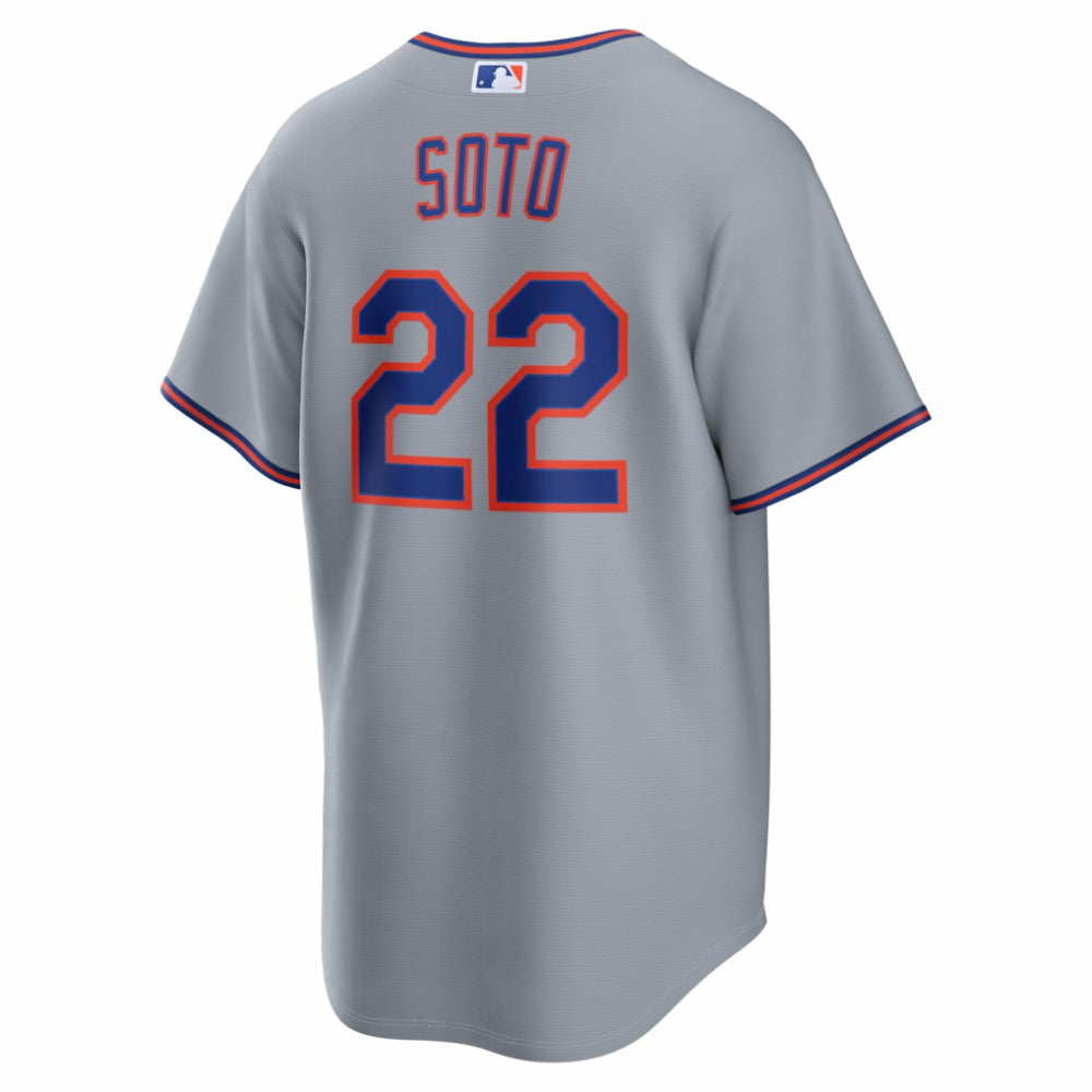 Juan Soto New York Mets Nike Road Replica Jersey - Gray Jerseys