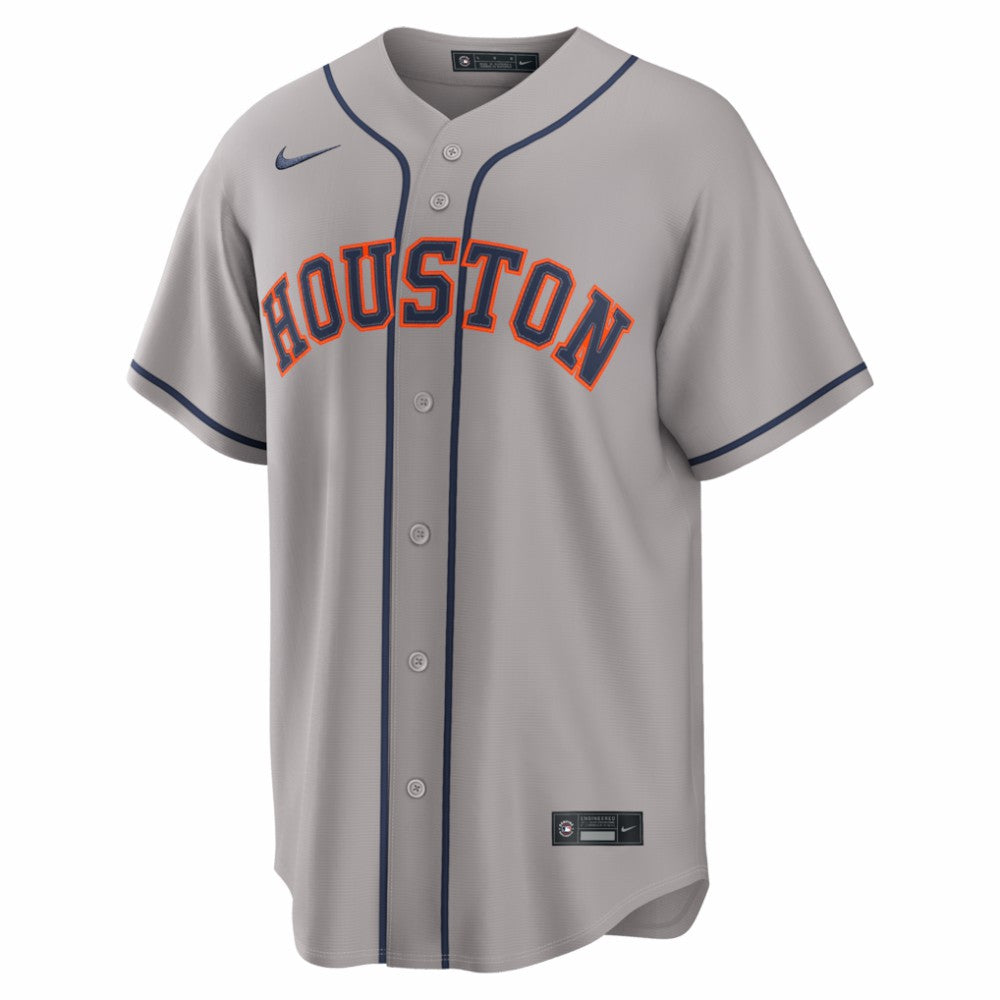 Jose Altuve Houston Astros Nike Road Replica Jersey - Gray Jerseys