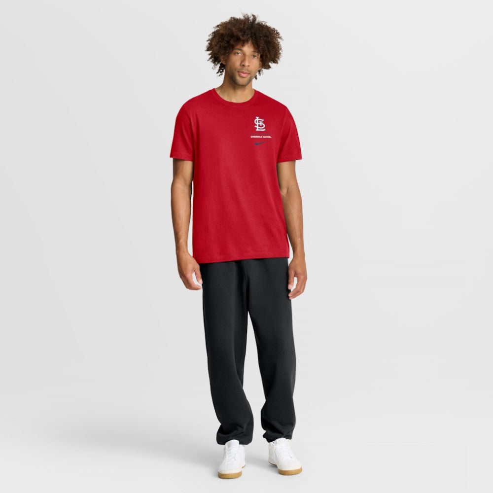 St. Louis Cardinals Nike Primetime 2-Hit T-Shirt - Red T-shirts