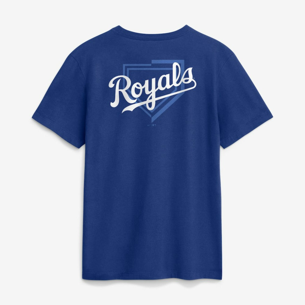 Kansas City Royals Nike Primetime 2-Hit T-Shirt - Royal T-shirts