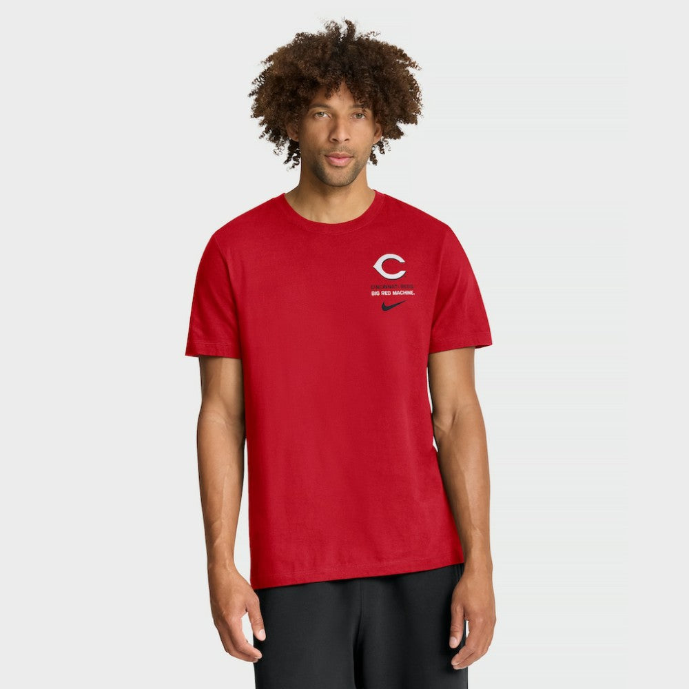 Cincinnati Reds Nike Primetime 2-Hit T-Shirt - Red T-shirts