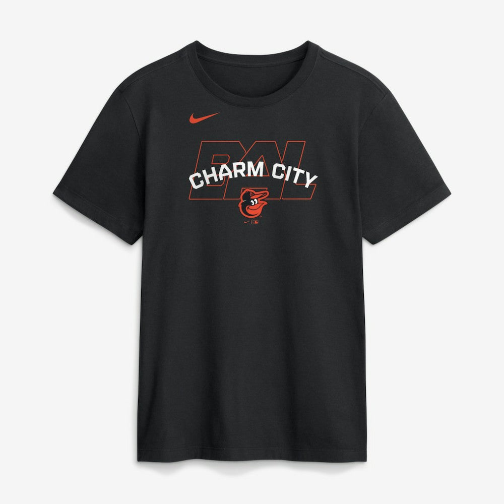 Baltimore Orioles Nike Primetime Fashion T-Shirt - Black T-shirts