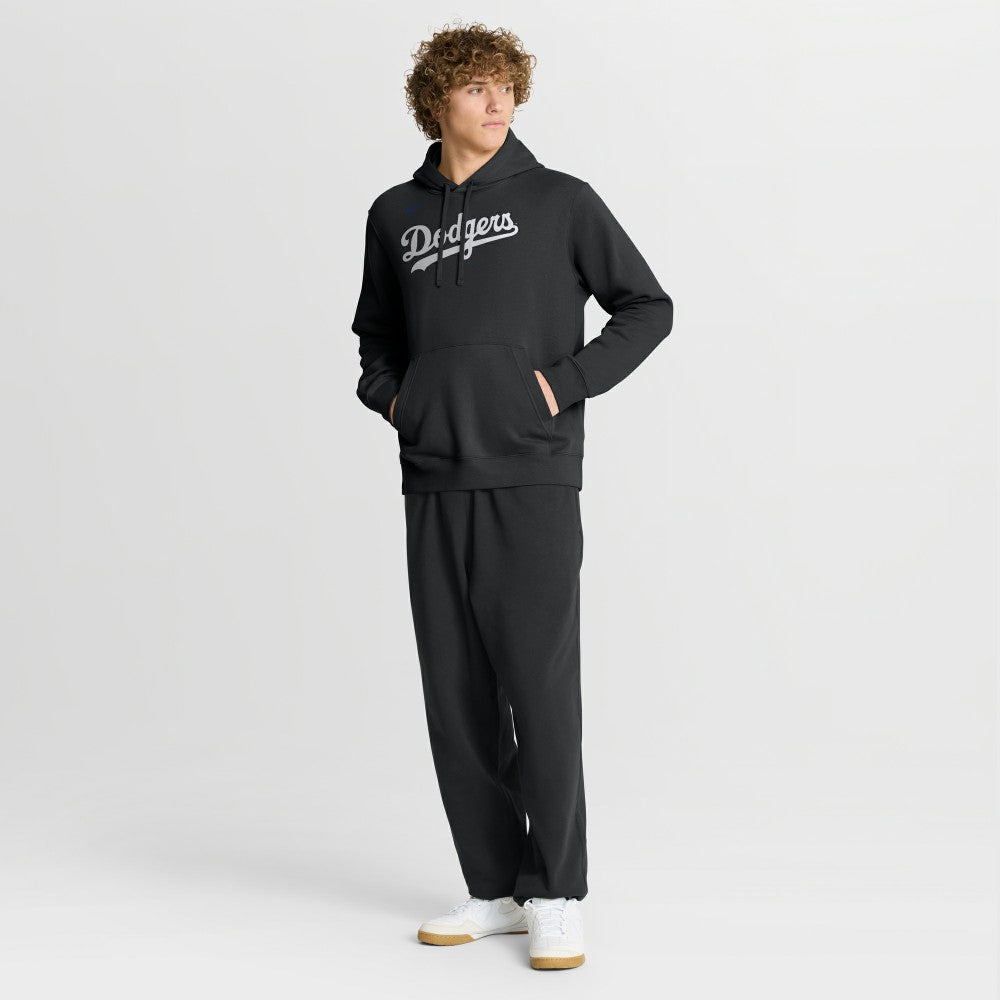 Los Angeles Dodgers Nike Dri-Fit Club Hoodie - Black Hoodies