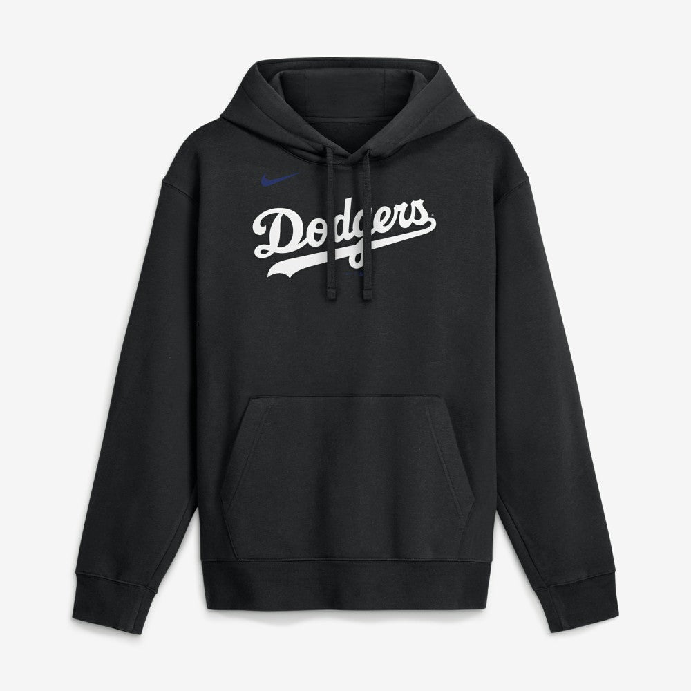 Los Angeles Dodgers Nike Dri-Fit Club Hoodie - Black Hoodies