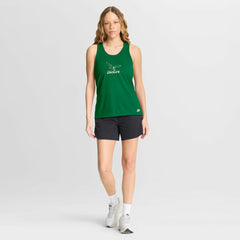 Philadelphia Eagles Women's Hurry Up Tri-Blend Dri-FIT Tank Top - Kelly Green Tops