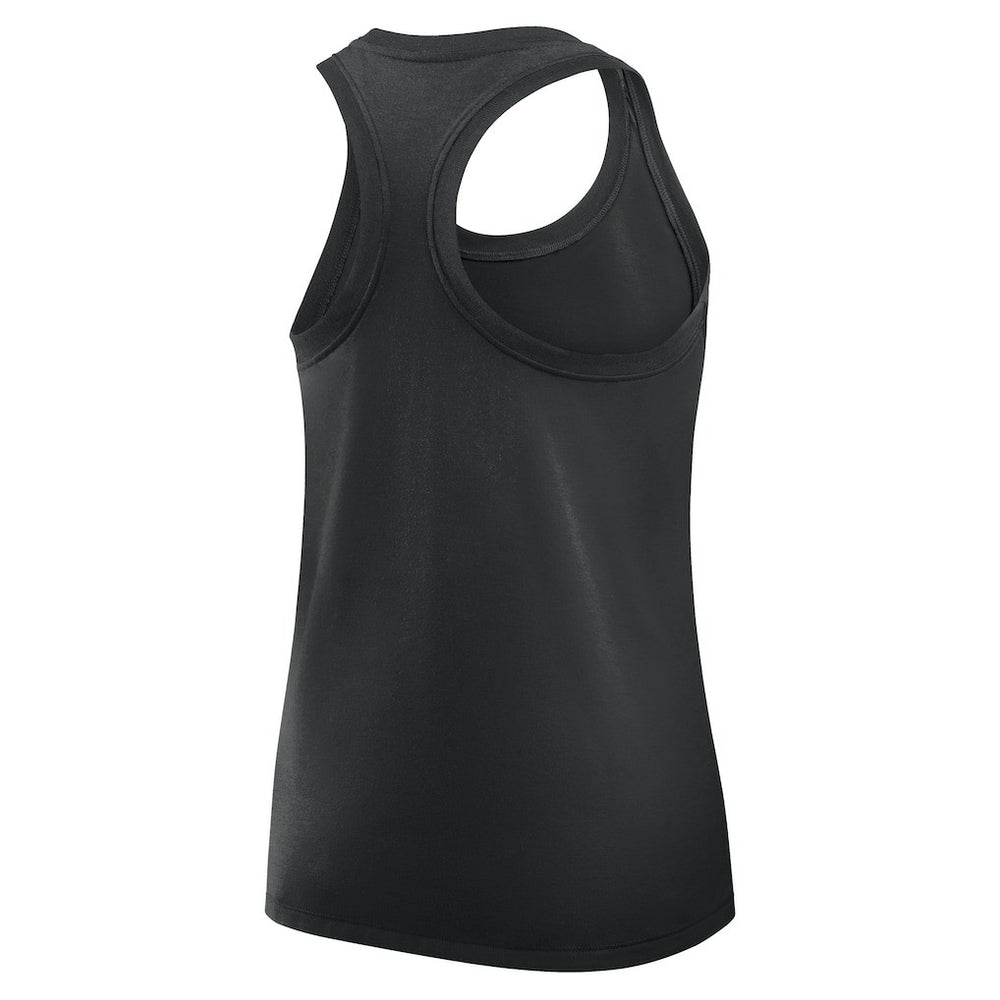 Pittsburgh Steelers Women's Hurry Up Tri-Blend Dri-FIT Tank Top - Black Tops