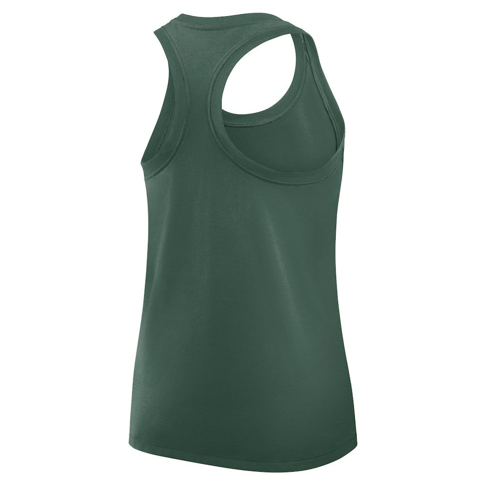 Green Bay Packers Women's Hurry Up Tri-Blend Dri-FIT Tank Top - Green Tops