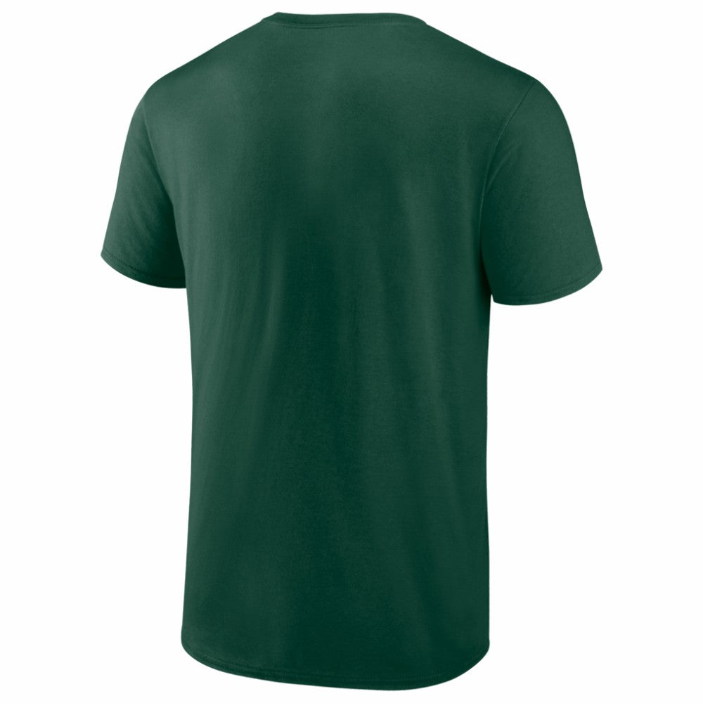 Minnesota Wild Logo Athletic Essential T-Shirt - Green | US 2001551955
