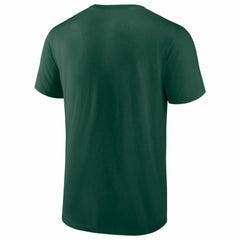 Minnesota Wild Logo Athletic Essential T-Shirt - Green | US 2001551955