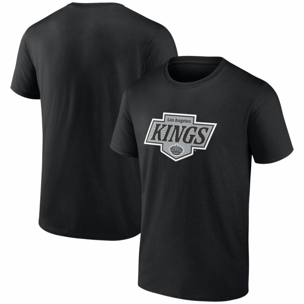 Los Angeles Kings Logo Athletic Essential T-Shirt - Black | US 2001551956