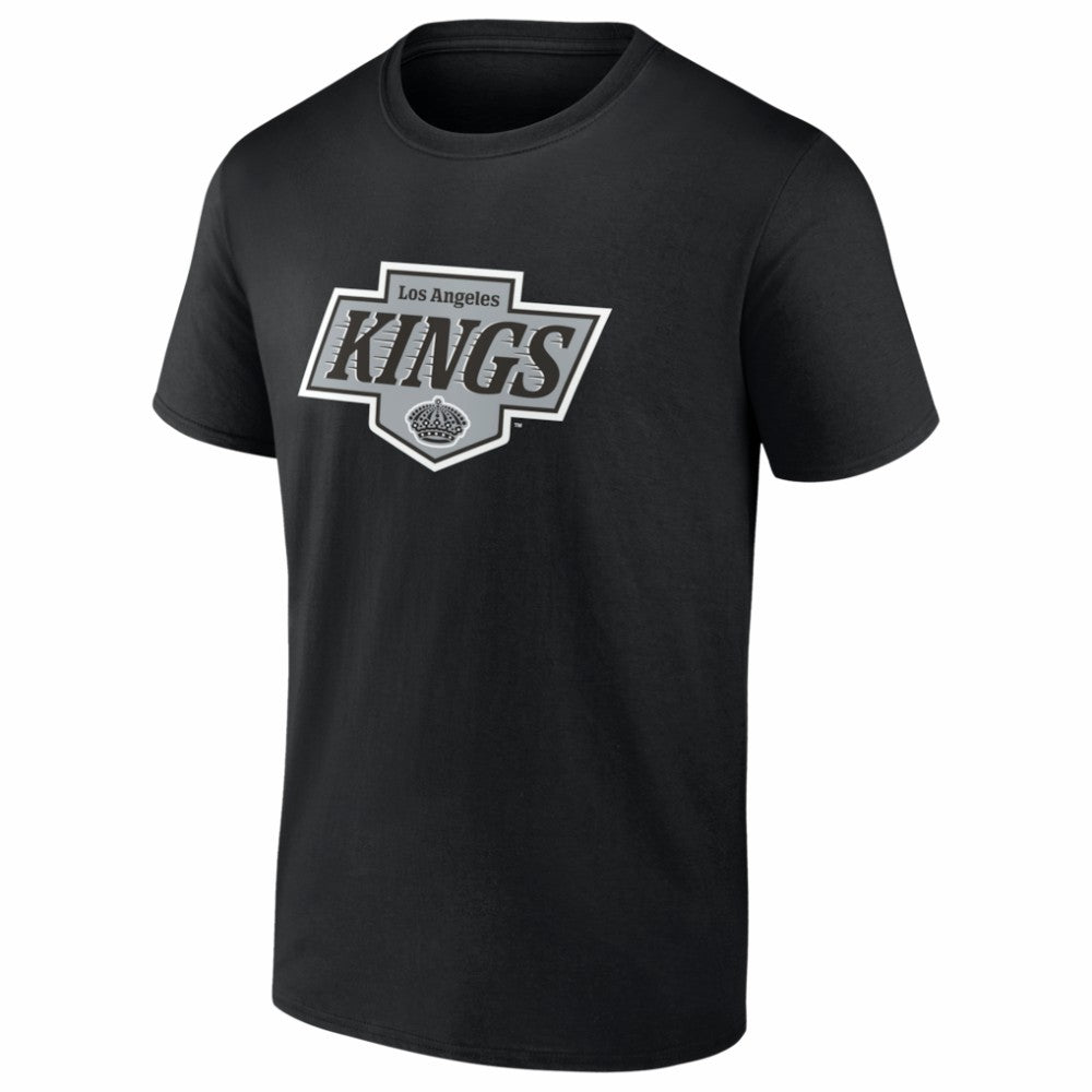 Los Angeles Kings Logo Athletic Essential T-Shirt - Black | US 2001551956
