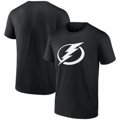 Tampa Bay Lightning Logo Athletic Essential T-Shirt - Black | US 2001552064