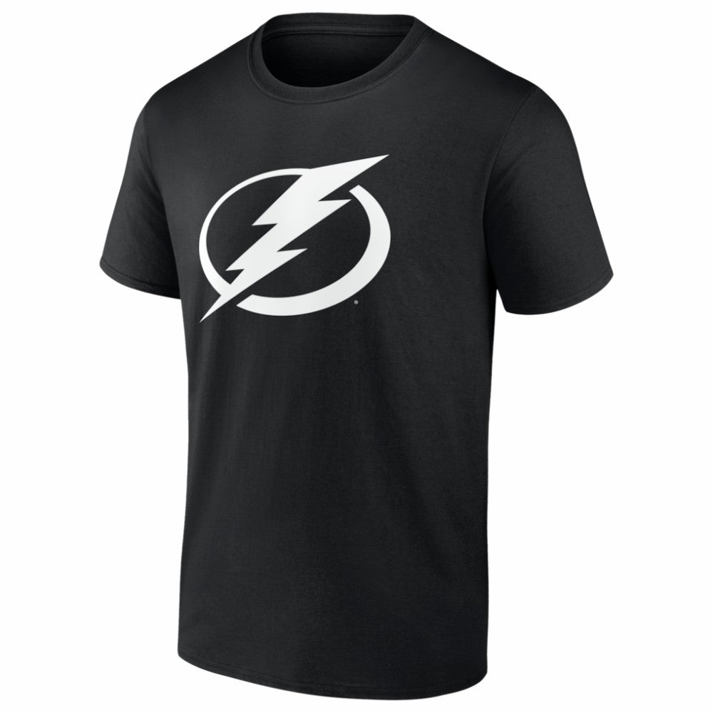 Tampa Bay Lightning Logo Athletic Essential T-Shirt - Black | US 2001552064