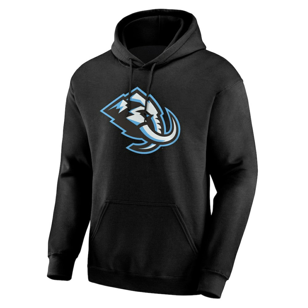 Utah Mammoth Logo Athletic Essential Hoodie - Black | US 2001552499