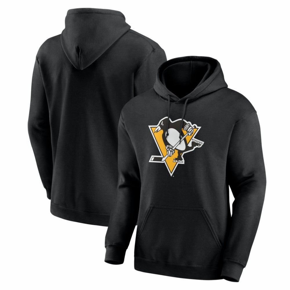 Pittsburgh Penguins Logo Athletic Essential Hoodie - Black | US 2001552505