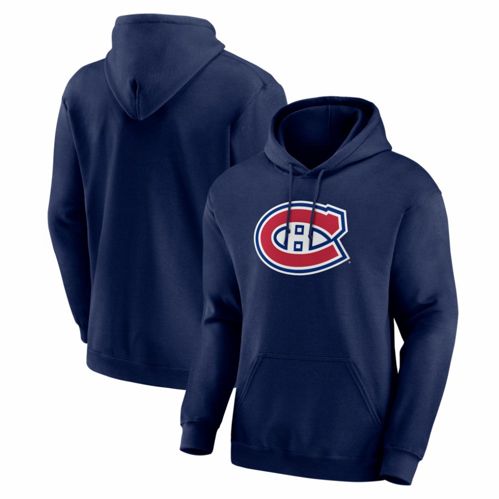 Montreal Canadiens Logo Athletic Essential Hoodie - Navy | US 2001552512