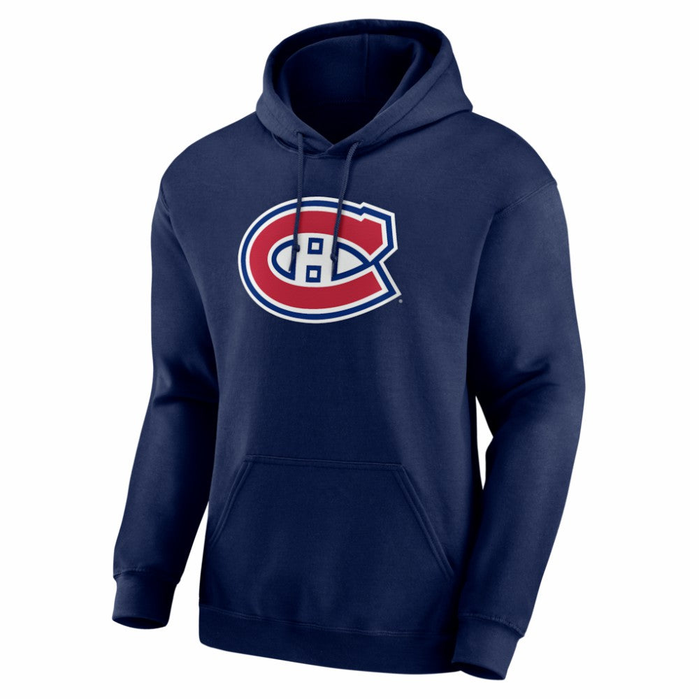 Montreal Canadiens Logo Athletic Essential Hoodie - Navy | US 2001552512