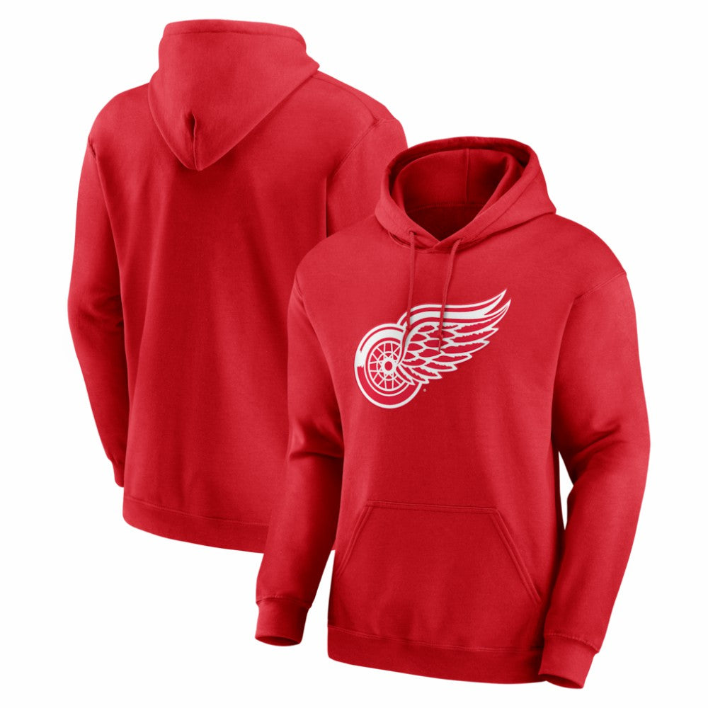 Detroit Red Wings Logo Athletic Essential Hoodie - Red | US 2001552517