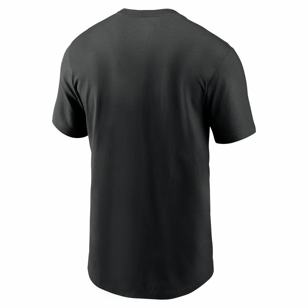 Cincinnati Reds Nike 2025 MLB Speedway Classic Authentic Collection Wordmark T-Shirt - Black T-shirts
