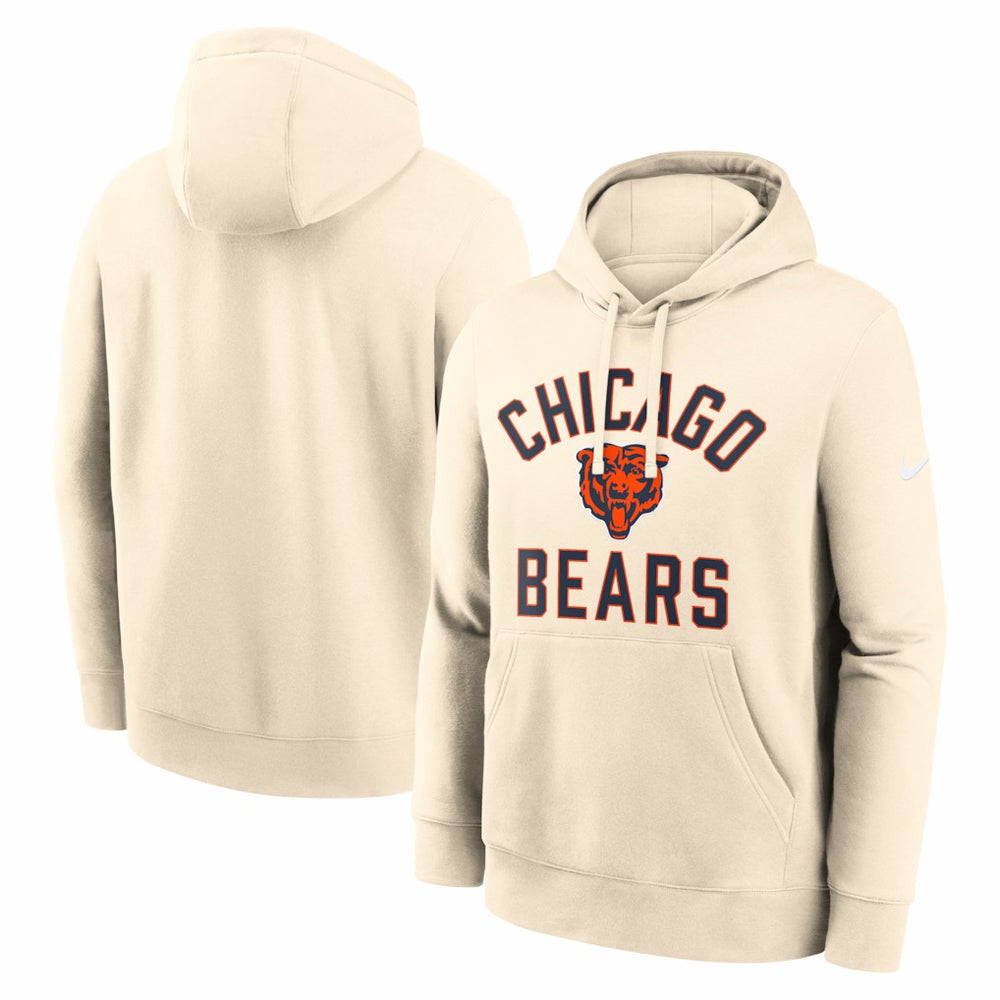 Chicago Bears Club Hoodie - Cream Hoodies