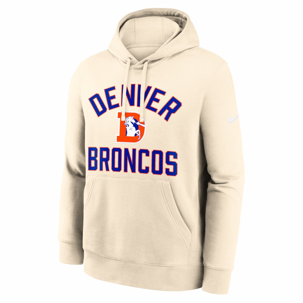 Denver Broncos Club Hoodie - Natural Hoodies