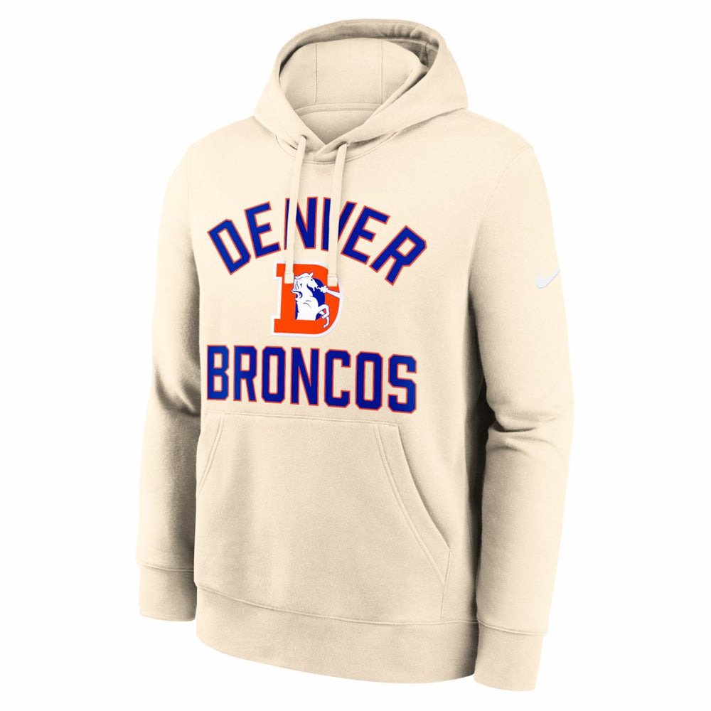 Denver Broncos Club Hoodie - Natural Hoodies
