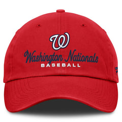 Washington Nationals Fanatics Women's Velocity Adjustable Hat - Red Hats