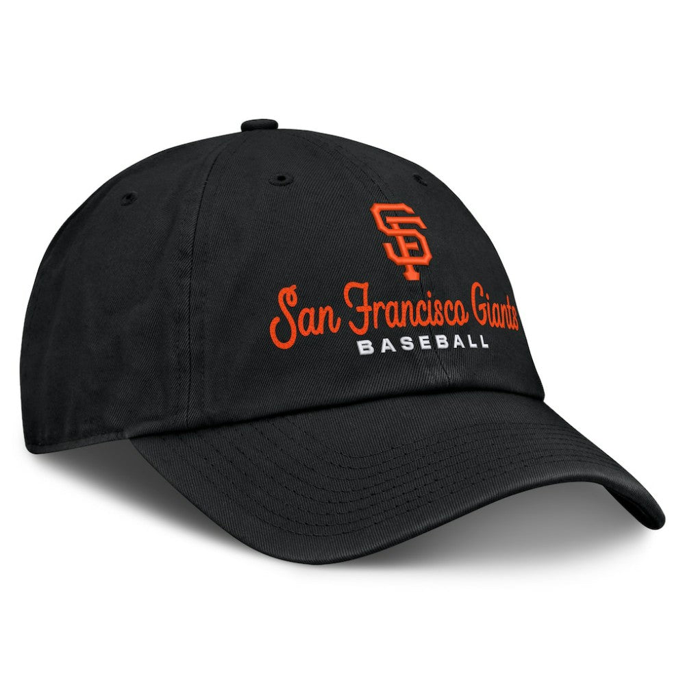 San Francisco Giants Fanatics Women's Velocity Adjustable Hat - Black Hats