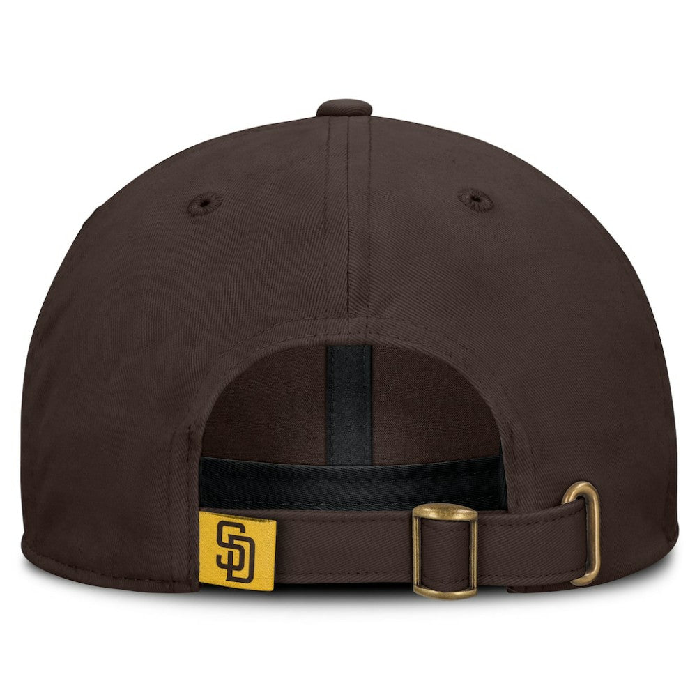 San Diego Padres Fanatics Women's Velocity Adjustable Hat - Brown Hats