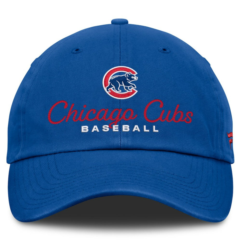 Chicago Cubs Fanatics Women's Velocity Adjustable Hat - Royal Hats