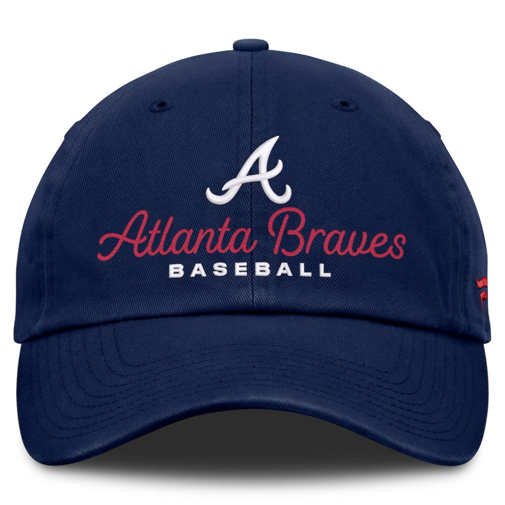 Atlanta Braves Fanatics Women's Velocity Adjustable Hat - Navy Hats