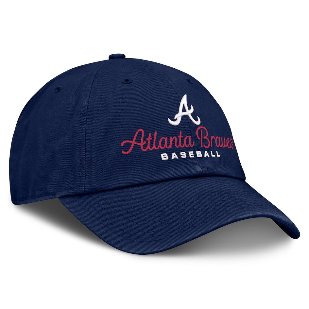 Atlanta Braves Fanatics Women's Velocity Adjustable Hat - Navy Hats