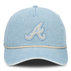 Atlanta Braves Fanatics Women's Roped Adjustable Hat - Denim Hats