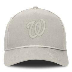 Washington Nationals Fanatics Undertone A-Frame Adjustable Hat - Stone Hats