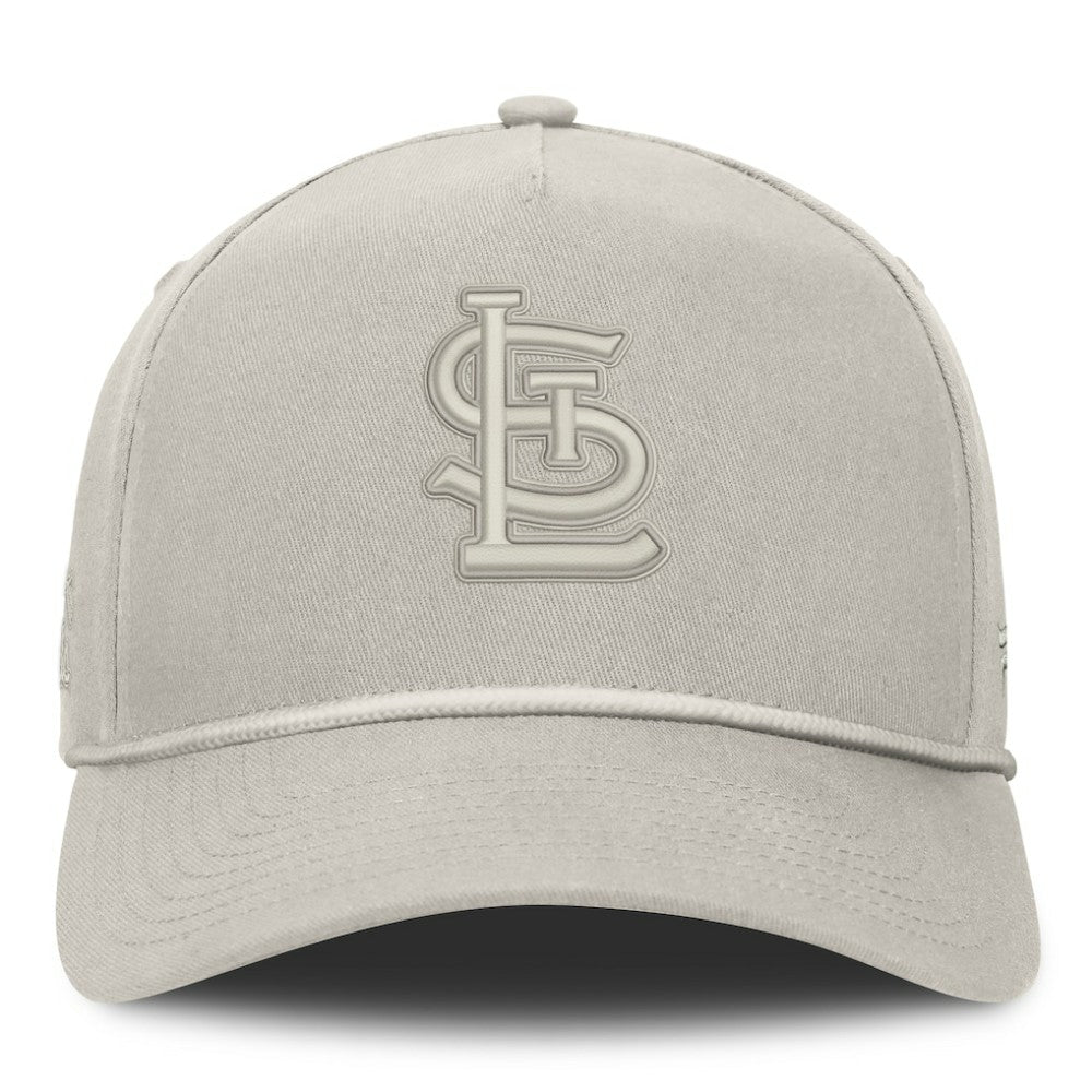St. Louis Cardinals Fanatics Undertone A-Frame Adjustable Hat - Stone Hats