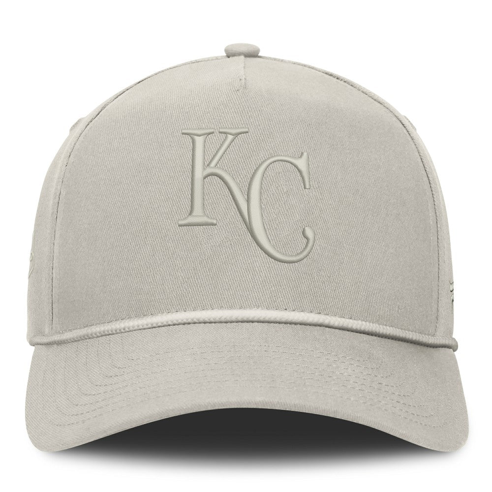 Kansas City Royals Fanatics Undertone A-Frame Adjustable Hat - Stone Hats