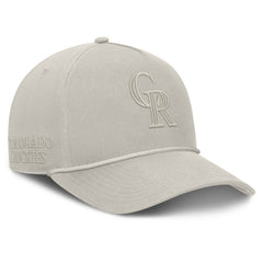 Colorado Rockies Fanatics Undertone A-Frame Adjustable Hat - Stone Hats