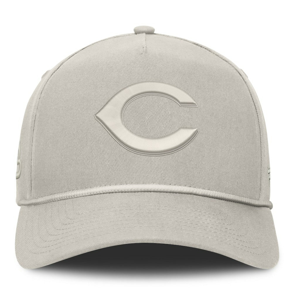 Cincinnati Reds Fanatics Undertone A-Frame Adjustable Hat - Stone Hats