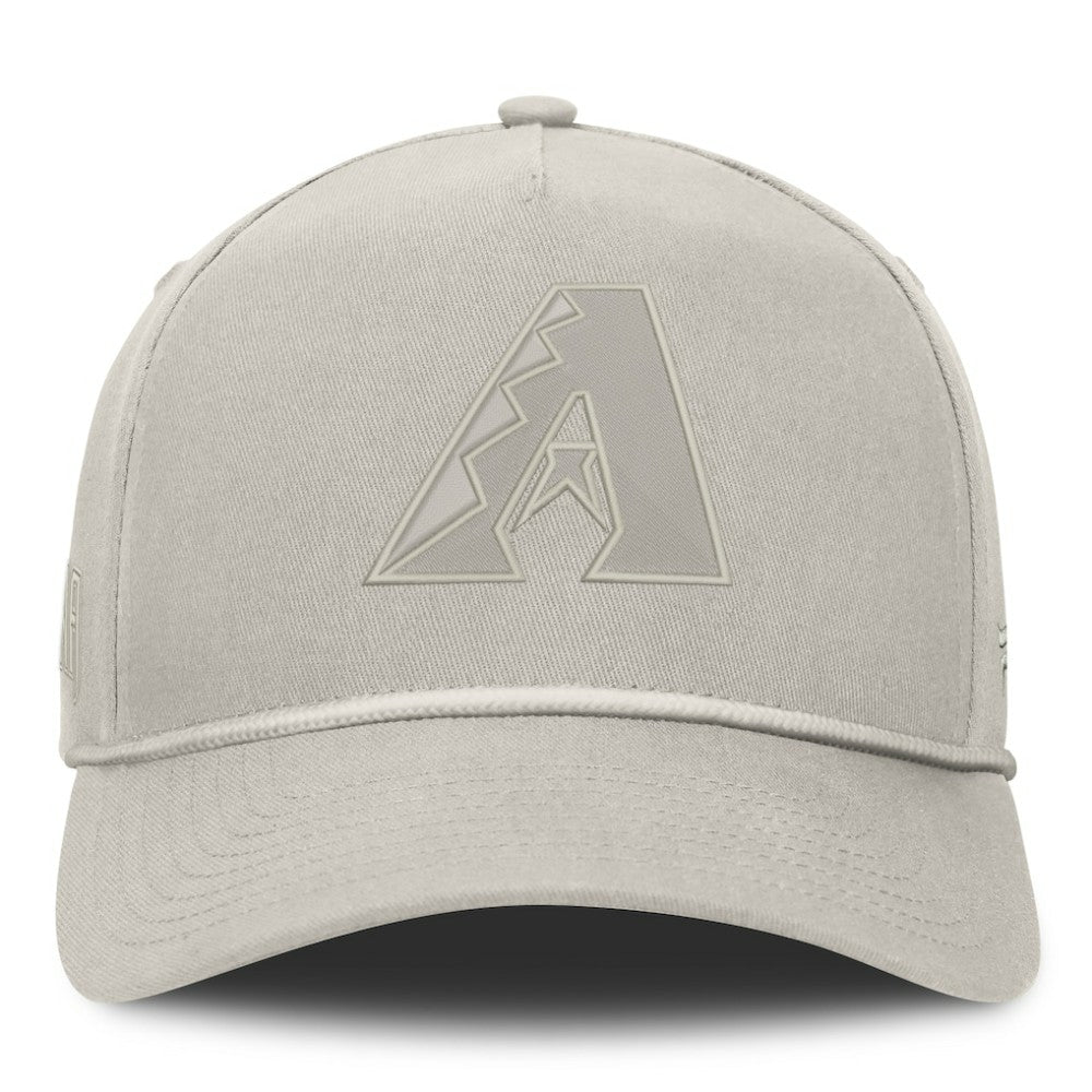 Arizona Diamondbacks Fanatics Undertone A-Frame Adjustable Hat - Stone Hats